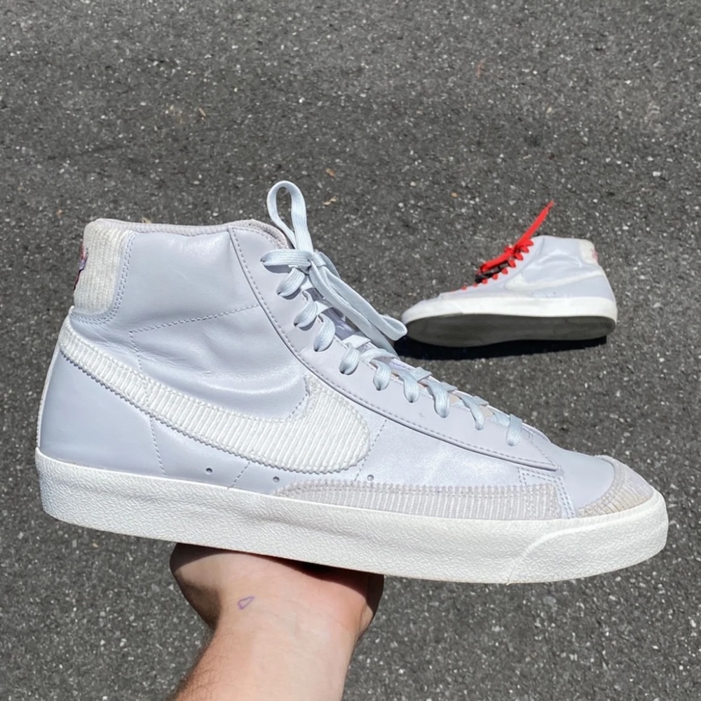 Nike blazer mid 77 “EMB” vast grey size 13
